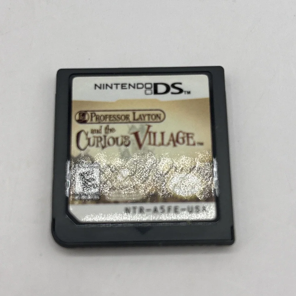 Professor Layton and the Curious Village Nintendo DS Game Cartridge